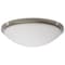 Nuvo Button, 17 Inch LED Flush Mount Fixture, Brushed Nickel Finish, CCT Selectable, 120 Volts 62/1844 - alternate 1